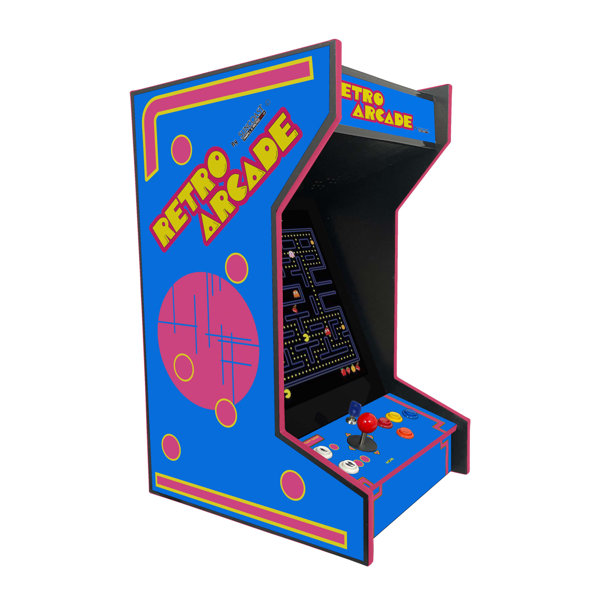 Suncoast Arcade 1 Player PlugIn Tabletop Arcade Machine with 412 Games